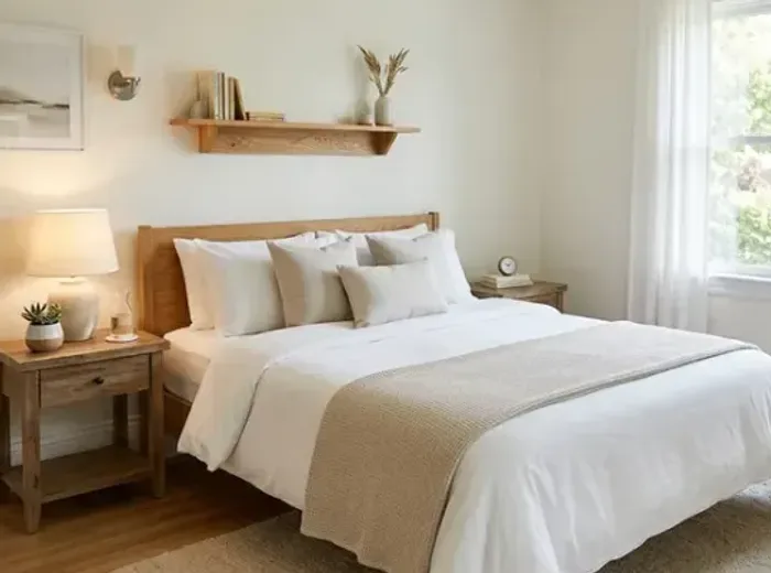 Bedroom Reset, after cleaning